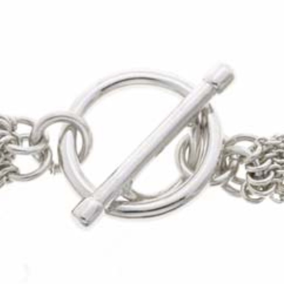 Sterling Silver Heart Bracelet - Picture 3 of 3